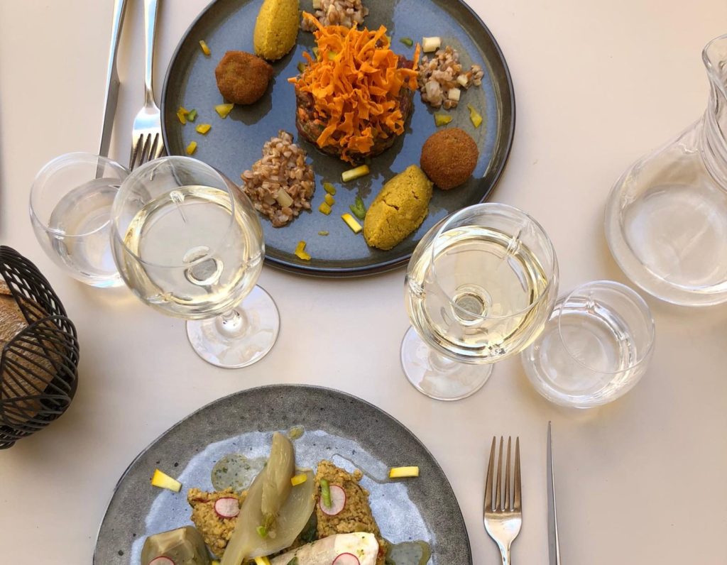 Photo des plats du restaurant les Vignes